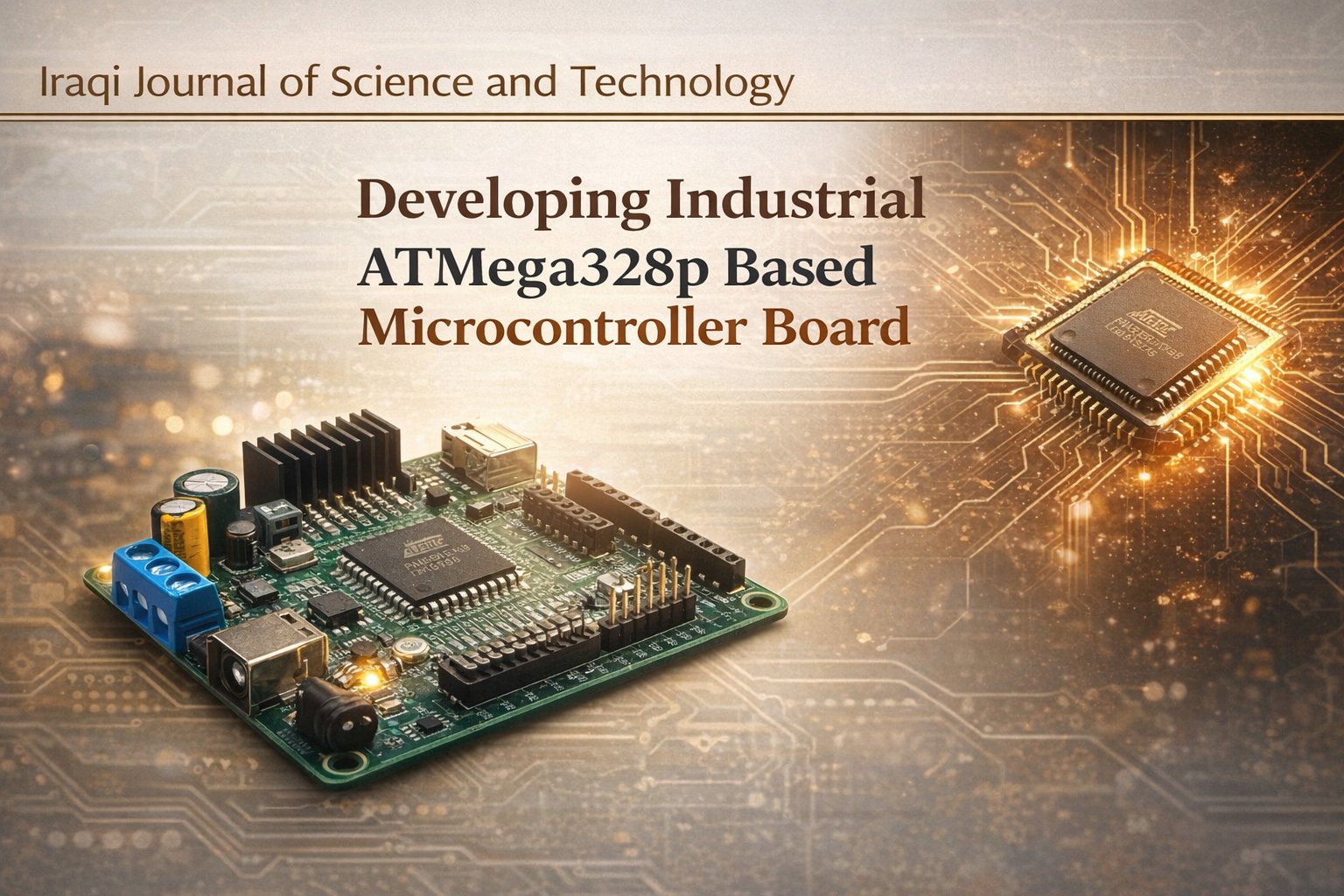 Developing Industrial ATMega328p Based Microcontroller Board