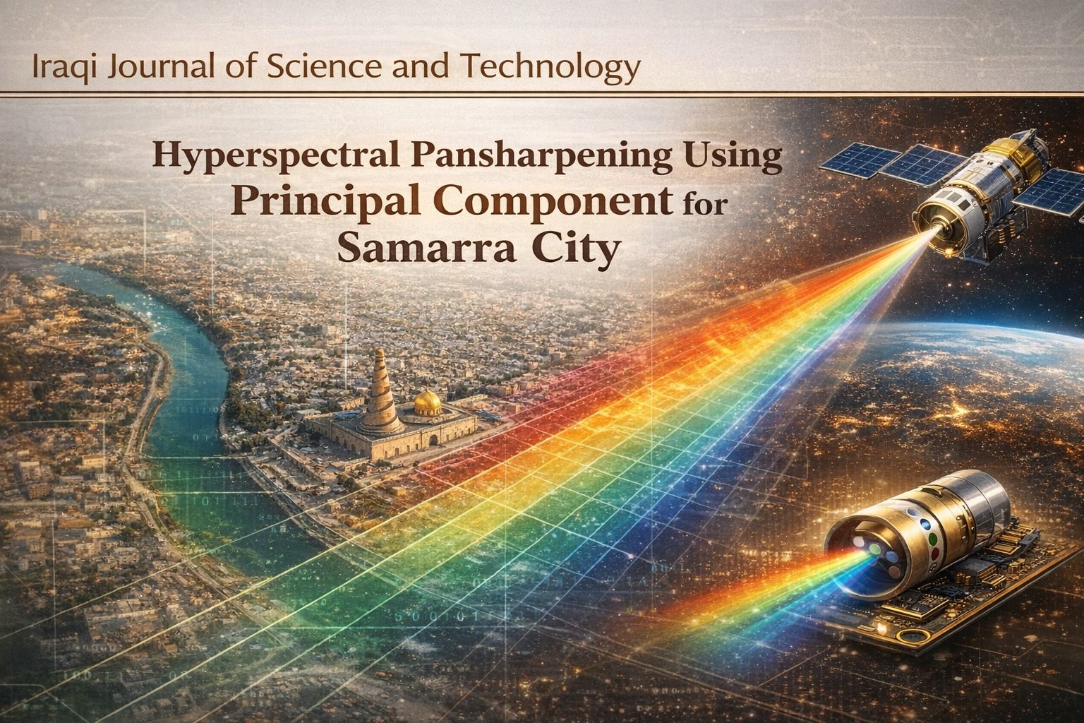 Hyperspectral Pansharpening Using Principal Component for Samarra City